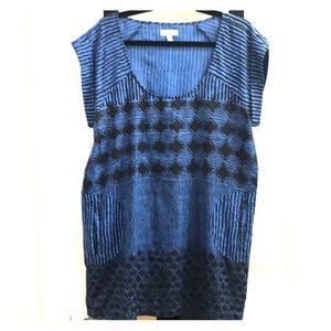 Silence & Noise Tribal Shift Dress